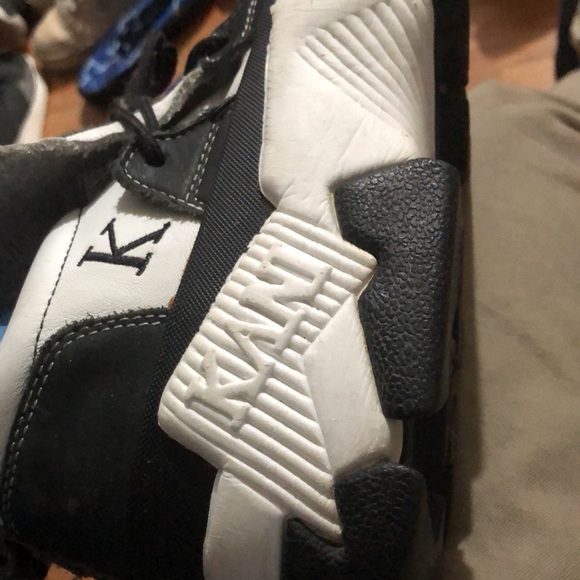 Karl Kani Men’s Shoes US13 Retro Vintage 90s Leather Sneakers 2pac Tupac Hip-Hop - Picture 4 of 12